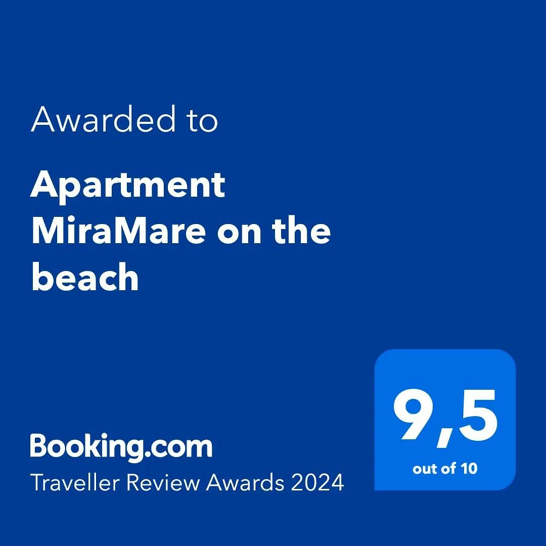 Apartment Miramare On The Beach location
